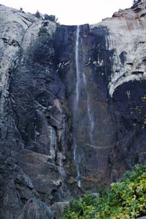 photo,material,free,landscape,picture,stock photo,Creative Commons,Bridal veil waterfall, cliff, valley, YOSEMITE, 