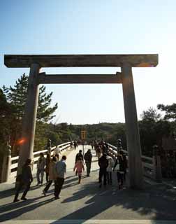 photo,material,free,landscape,picture,stock photo,Creative Commons,The inner shrine of Ise?Torii, , , , 