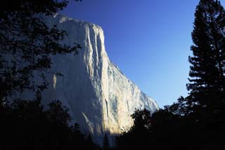 Foto, materiell, befreit, Landschaft, Bild, hat Foto auf Lager,El Capitan, Klippe, Stein, Granit, Das Klettern