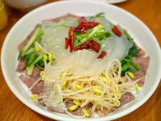 photo,material,free,landscape,picture,stock photo,Creative Commons,Bean sprouts beef, , , , 