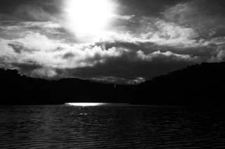 photo, la matire, libre, amnage, dcrivez, photo de la rserve,Takashi couvrent d'une le sud, La mer, nuage, Le soleil, Noir et blanc