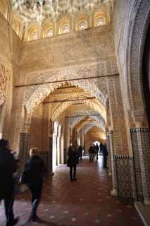Foto, materieel, vrij, landschap, schilderstuk, bevoorraden foto,Alhambra Paleis en het Koninklijk, , , , 