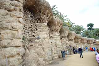 photo,material,free,landscape,picture,stock photo,Creative Commons,Park Guell, , , , 