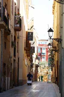 Foto, materieel, vrij, landschap, schilderstuk, bevoorraden foto,De stad Tarragona, , , , 