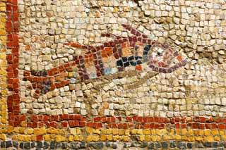 photo,material,free,landscape,picture,stock photo,Creative Commons,A mosaic of fish, , , , 