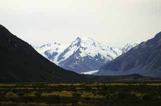 fotografia, materiale, libero il panorama, dipinga, fotografia di scorta,La montagna vicino a Mount Cook, , , , 
