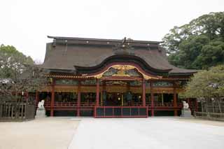 Foto, materieel, vrij, landschap, schilderstuk, bevoorraden foto,Temma, Dazaifu heiligdom, Michizane Sugawara, Belangrijkste heiligdom, Shinto heiligdom, Decoratie