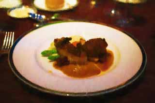 illust, , , , , ,  ,  , .,mignon   foie gras., undercut, , steak, 