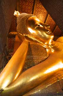 fotografia, material, livra, ajardine, imagine, proveja fotografia,Morte de Buda Buda de watt Poe, Imagem budista, morte de Buda templo, Morte de Buda Buda, Visitando lugares tursticos
