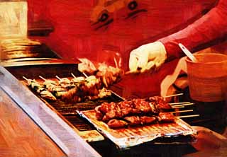 illust, , , , , ,  ,  , ., barbecued , barbecued , , , Sauce