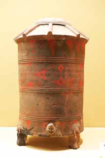 fotografia, material, livra, ajardine, imagine, proveja fotografia,Cermica pintada Round Barn, Cermica, , Zhu, China antiga