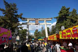 photo,material,free,landscape,picture,stock photo,Creative Commons,Kitano Tenman-gu shrine's approach Torii, Torii, Mr. TENJIN, Kitano, Plums