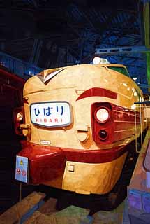 illust, matire, libre, paysage, image, le tableau, crayon de la couleur, colorie, en tirant,Limit l'alouette exacte, express limit, voie ferre, train, Voies ferres nationales japonaises
