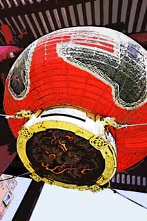 illust, materiale, libero panorama, ritratto dipinto, matita di colore disegna a pastello, disegnando,Kaminari-mon il Cancello, facendo il turista macchia, dragone, Asakusa, lanterna