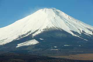 fotografia, materiale, libero il panorama, dipinga, fotografia di scorta,Mt. Fuji, Fujiyama, Le montagne nevose, Spruzzi di neve, Il mountaintop