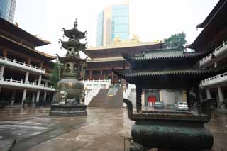 foto,tela,gratis,paisaje,fotografa,idea,Templo de Yasushi invariable, Buddhism, Oracin, Fe, Una lmpara de incienso