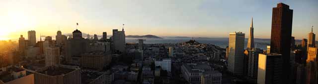 Foto, materieel, vrij, landschap, schilderstuk, bevoorraden foto,San Francisco heel uitzicht, Hoogbouw, Benedenstad, Woonerf, Helling