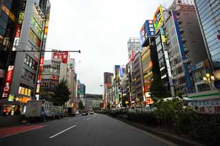 Foto, materieel, vrij, landschap, schilderstuk, bevoorraden foto,Kabukicho, Shinjuku, Restaurant, Signboard, Manieren en douane, Illumineringen