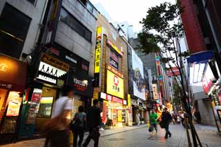 photo,material,free,landscape,picture,stock photo,Creative Commons,According to Shinjuku, restaurant, signboard, stone pavement, Illuminations