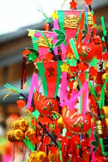 photo,material,free,landscape,picture,stock photo,Creative Commons,Fushimi-Inari Taisha Shrine mascot, The Treasure Ship, sea bream, Ebisu state, Dharma doll