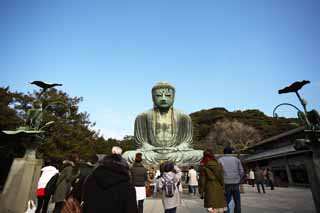 foto,tela,gratis,paisaje,fotografa,idea,Grande estatua de Kamakura de Buddha, , , Estilo de Soong, Escultura de Buddhism