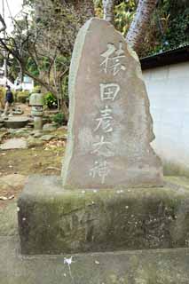 Foto, materiell, befreit, Landschaft, Bild, hat Foto auf Lager,Eshima Shrine Seiten Tsunomiya-Turm, Affe Tabiko Oga, , , 