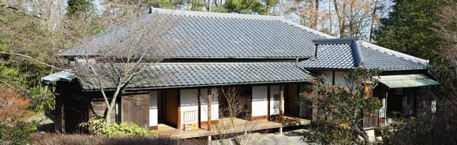 Foto, materieel, vrij, landschap, schilderstuk, bevoorraden foto,Meiji-mura Village Museum Ougai Mori/Soseki Natsume huis, Gebouw van de Meiji, De Westernization, Jap-trant huis, Cultureel heritage