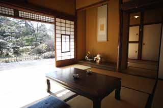 foto,tela,gratis,paisaje,fotografa,idea,Ougai Mori / Soseki Natsume casa del museo de pueblo de Meiji - mura, Construccin del Meiji, La occidentalizacin, Casa japons -style, Herencia cultural