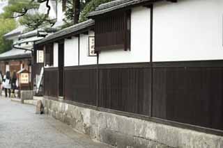photo, la matire, libre, amnage, dcrivez, photo de la rserve,Kurashiki Kurashiki rivire, Culture traditionnelle, Architecture de la tradition, Japonais fait une culture, L'histoire