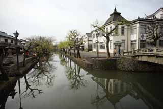 foto,tela,gratis,paisaje,fotografa,idea,Kurashiki Kurashiki ro, Cultura tradicional, Arquitectura de tradicin, Cultura japonesa, La historia