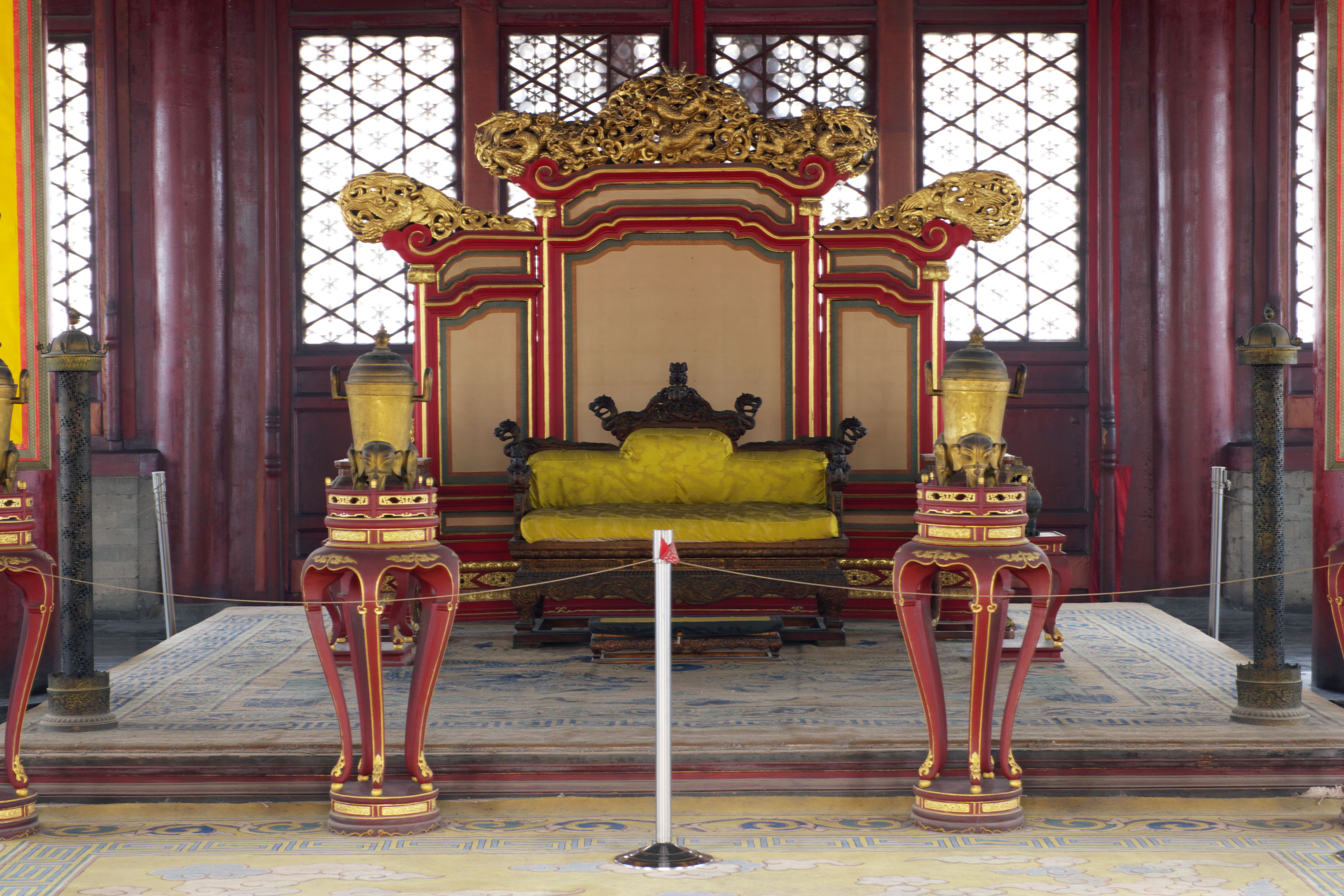 Династия Цин Императорский трон